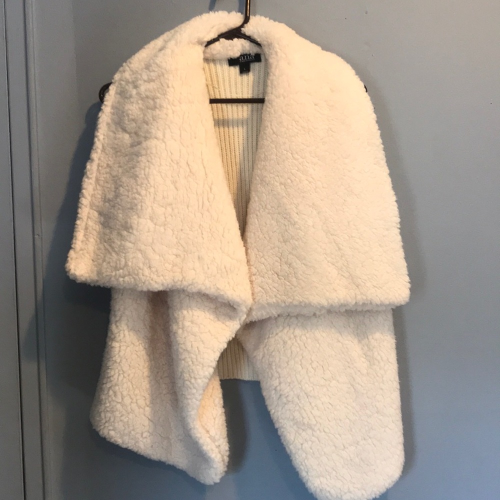 a.n.a fur vest